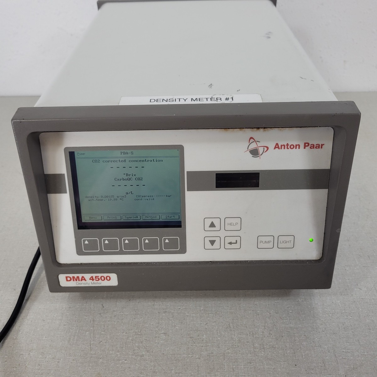 Equipment — Anton Paar DMA 4500 M