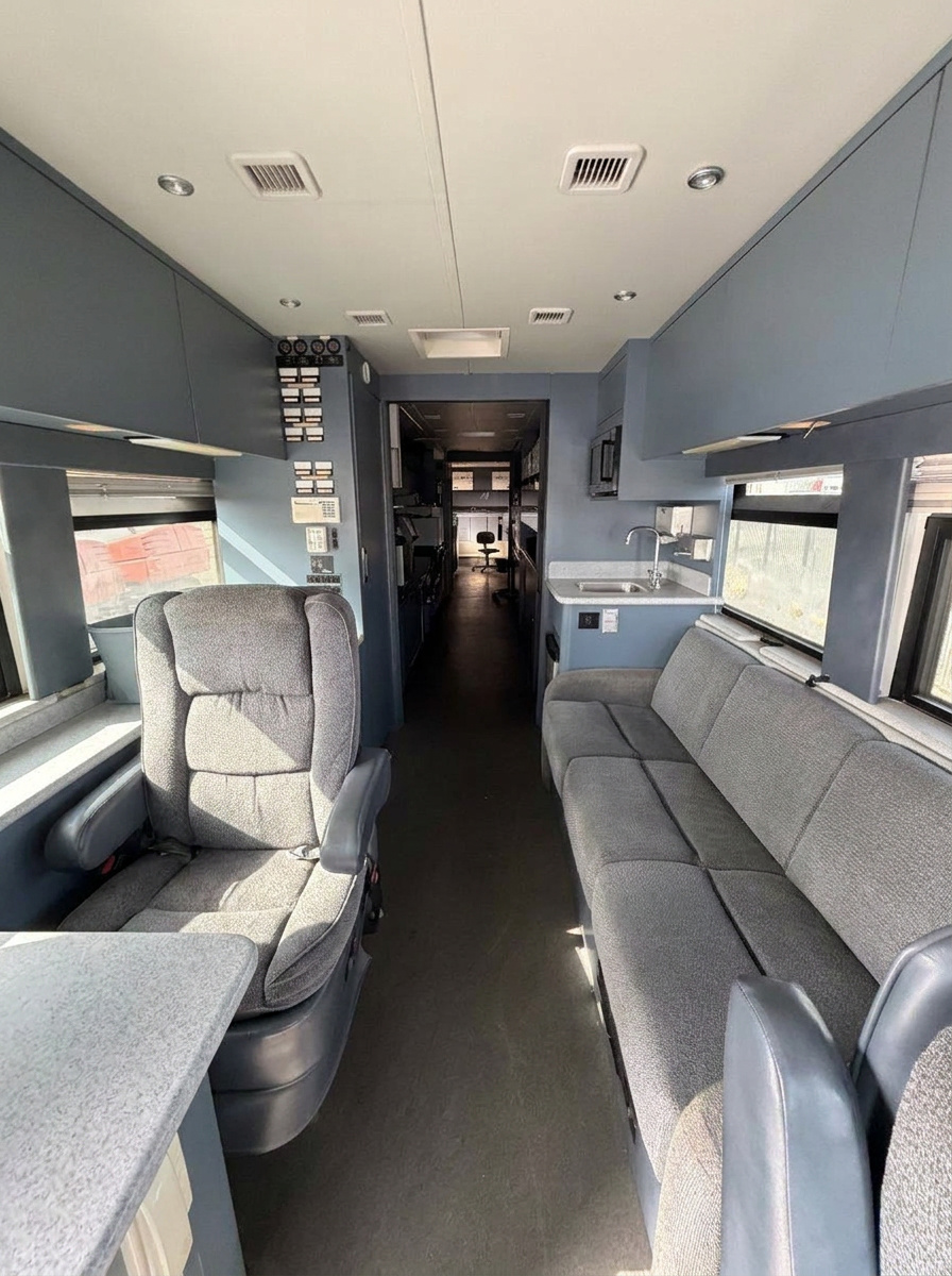 Interior — front lounge / operator station